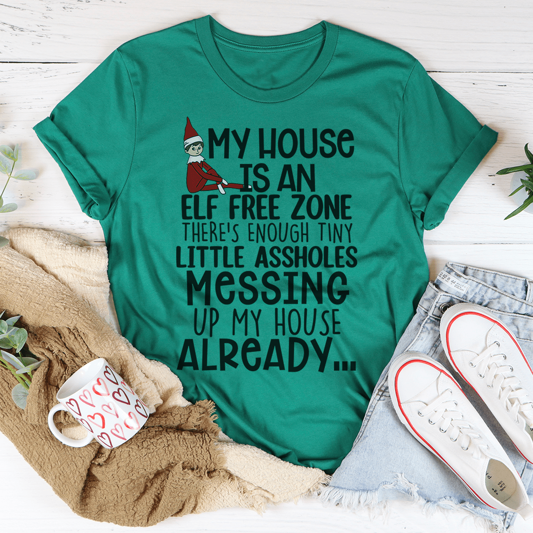Elf Free Zone Tee