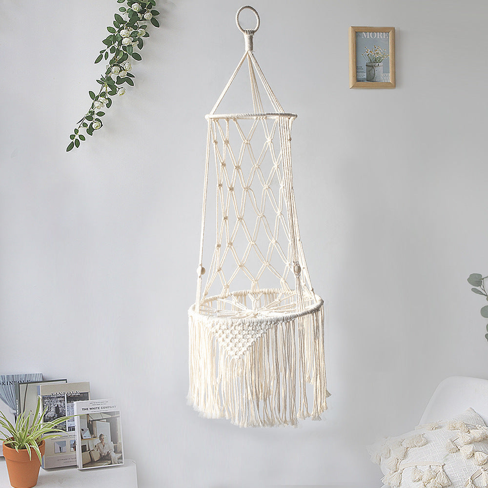 Macrame Hanging Cat Swing Bed