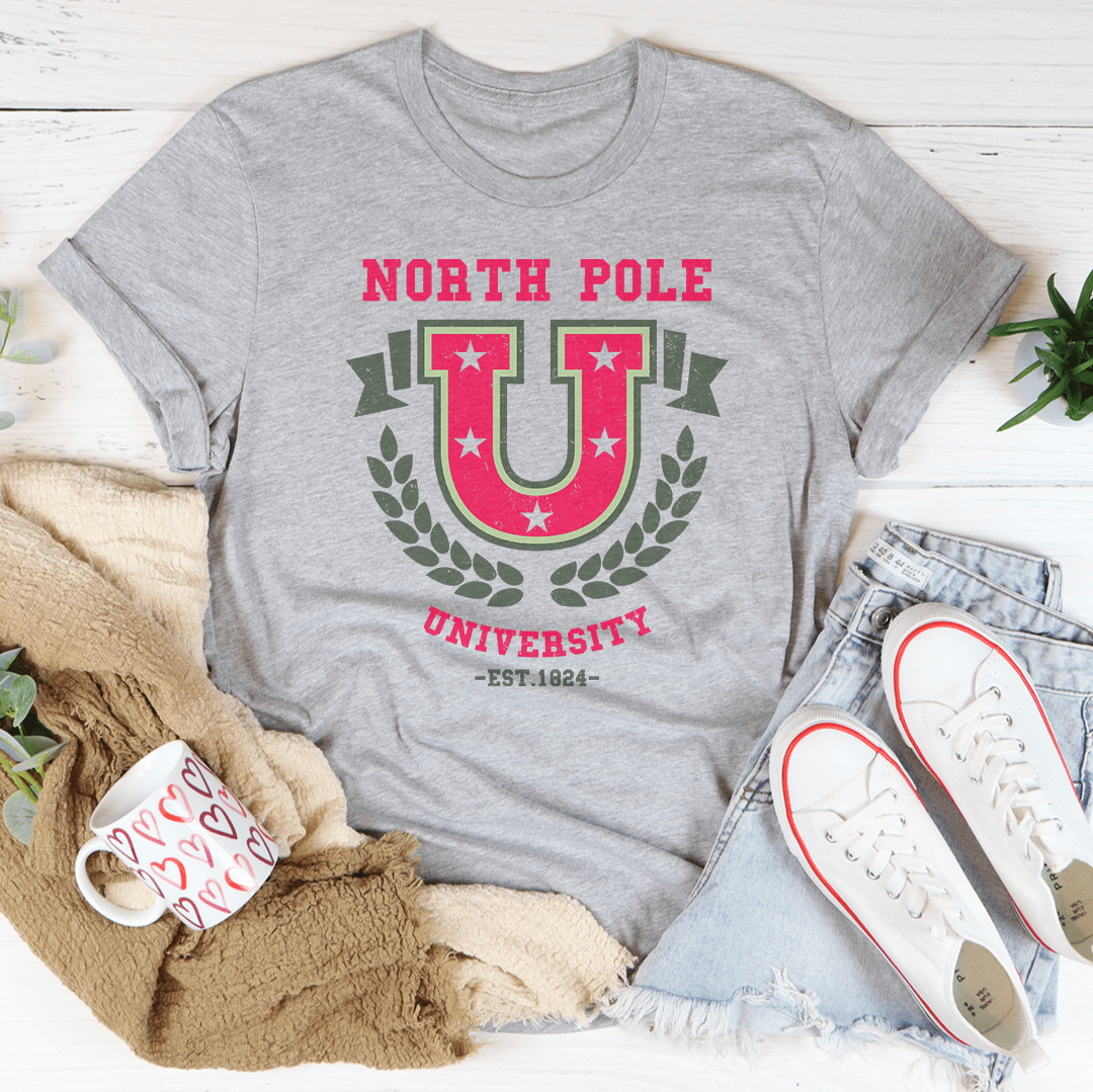 North Pole University Tee