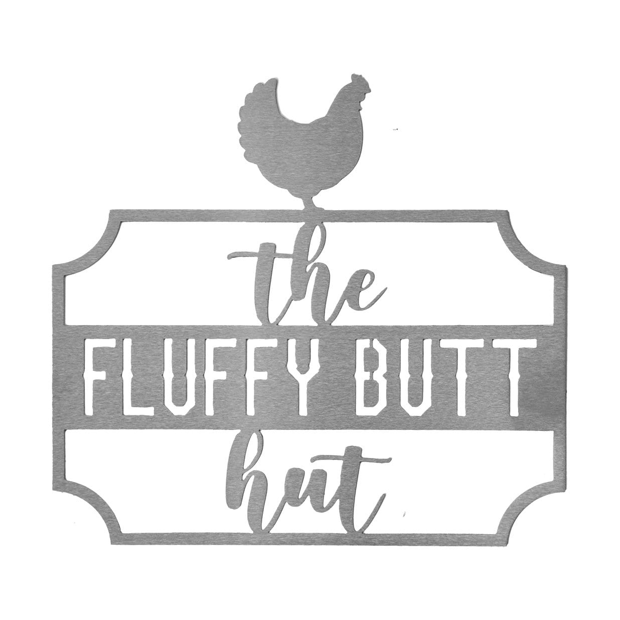 Farm Life Collection - Metal Chicken, Cow, and Bee Decorative Signs