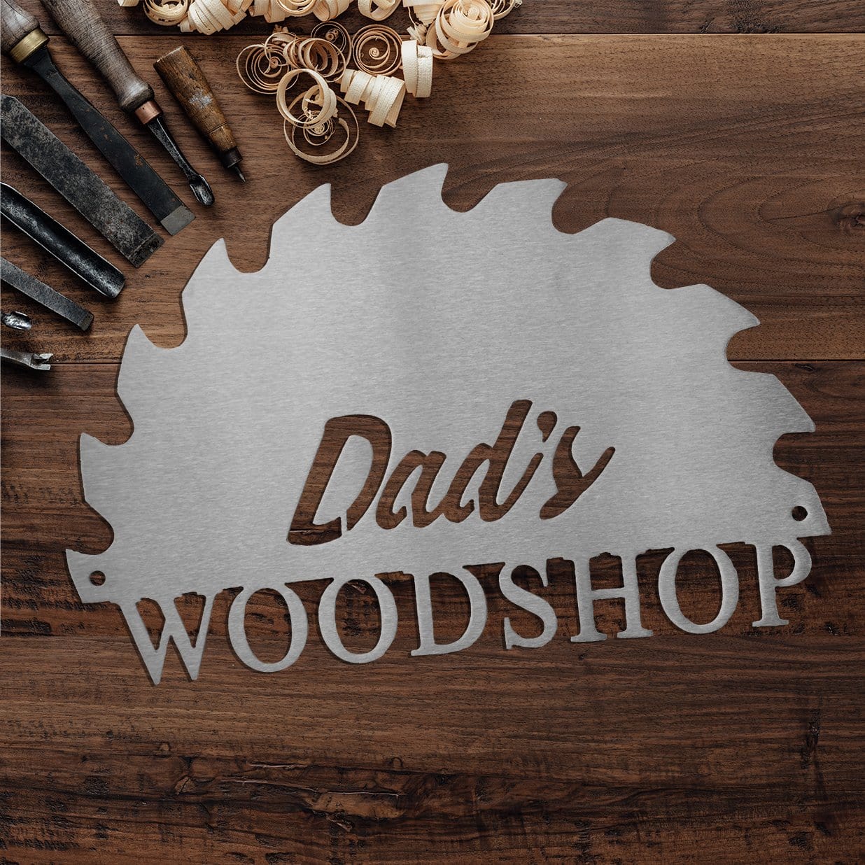 Just For Him Personalized Signs - BBQ, Garage, and Workshop Metal Wall Art