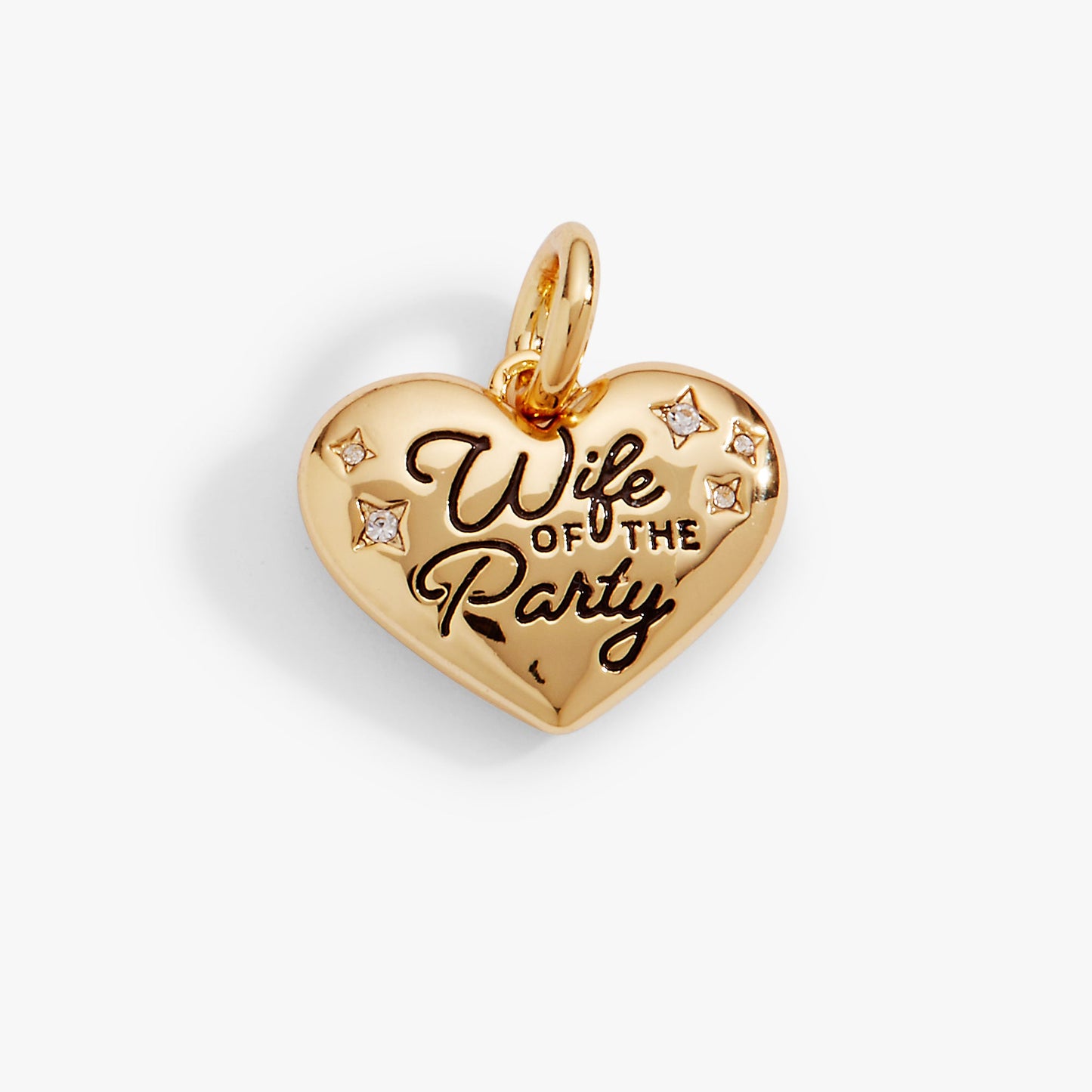 ‘Wife of the Party’ Heart Charm