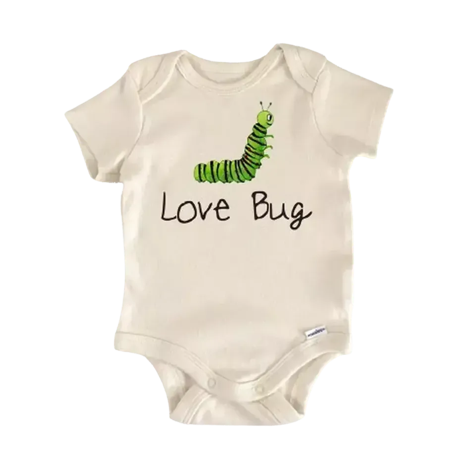 Caterpillar Insect Love Newborn Baby Onesie® Bodysuit