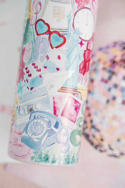 Gracefully Made Art - Eras 18 Ounce Insulated Water Bottle