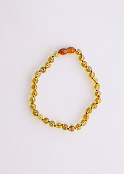 Pure Gemstone + Citrine || Anklet or Bracelet