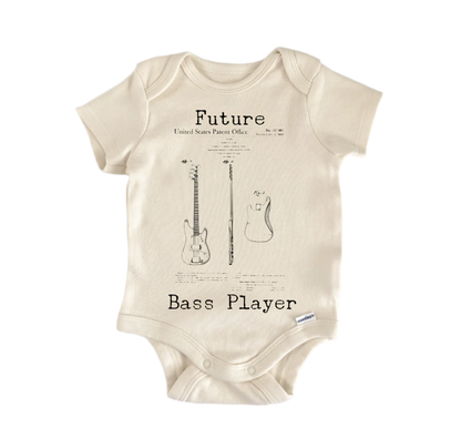 Bass Guitar Newborn Baby Onesie® Bodysuit