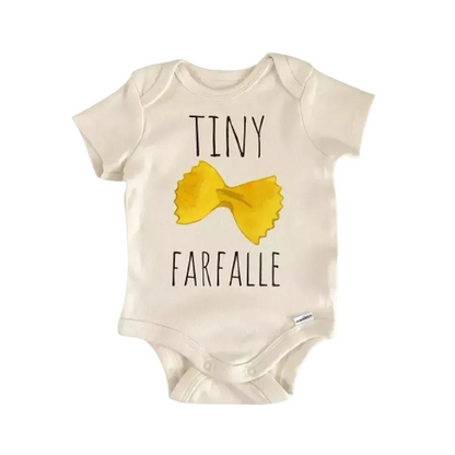 Italian Pasta Farfalle Newborn Baby Onesie® Bodysuit