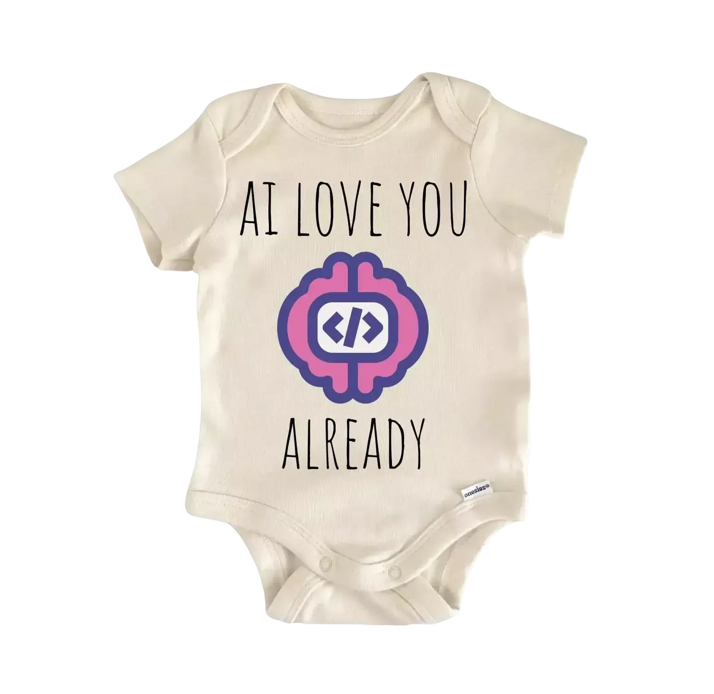 Ai Artificial Newborn Baby Onesie® Bodysuit