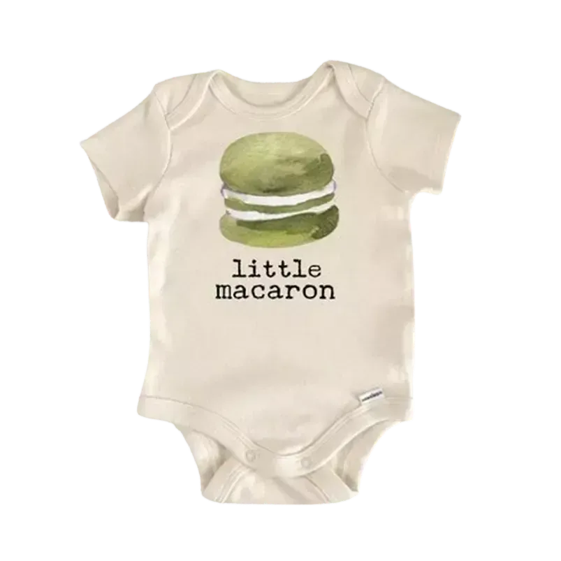 Macaron France Baking Newborn Baby Onesie® Bodysuit