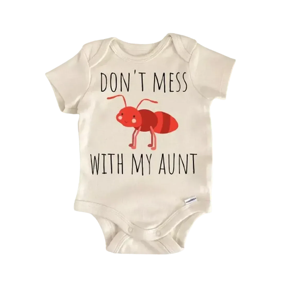 Auntie Aunt Ant Newborn Baby Onesie® Bodysuit GS1