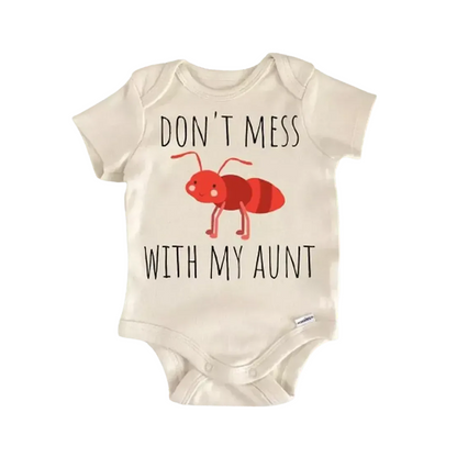 Auntie Aunt Ant Newborn Baby Onesie® Bodysuit GS1