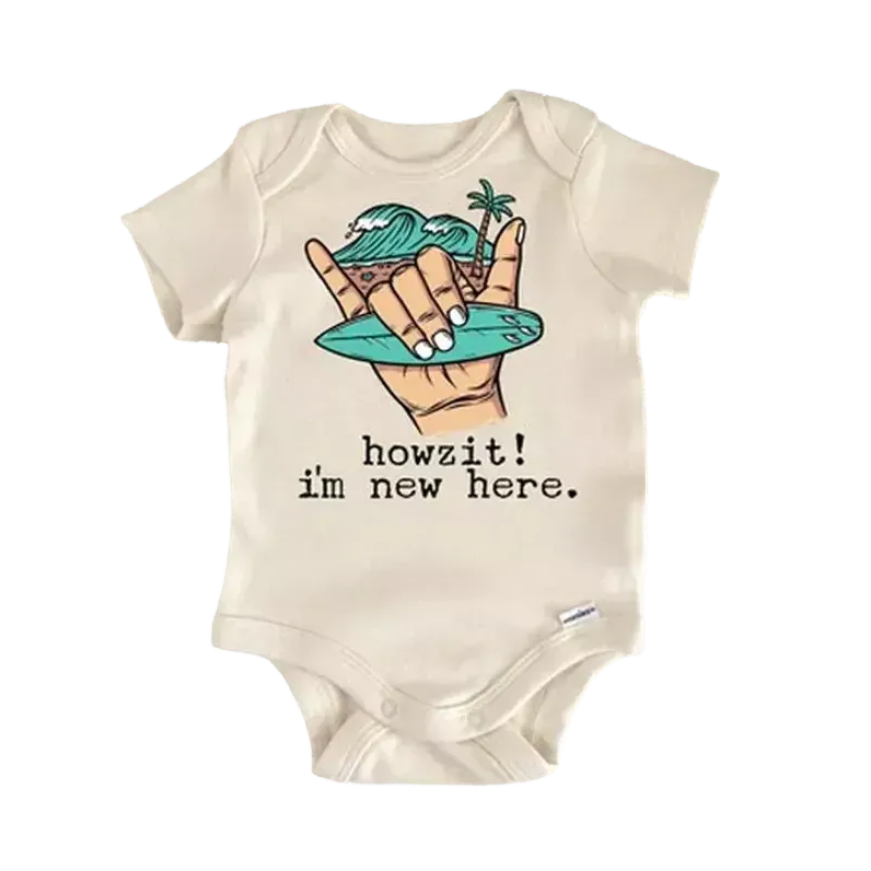 Hawaii Hawaiian Newborn Baby Onesie® Bodysuit
