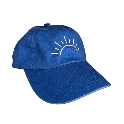 Blue Sun Baseball Hat