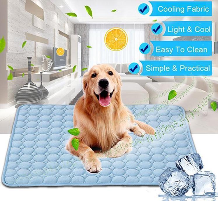 Ice Silk Dog Cat Cooling Mat