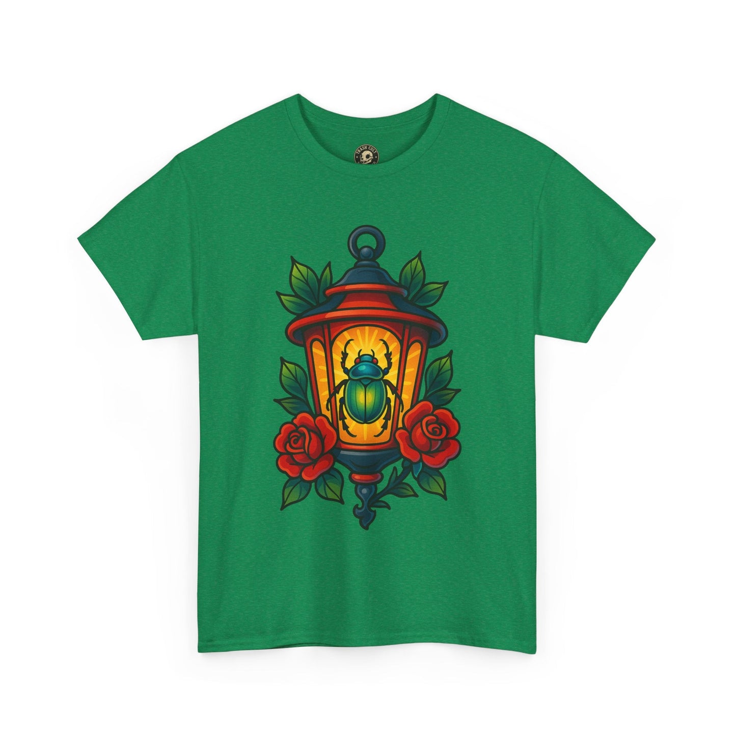 Vintage Lantern Beetle Unisex Heavy Cotton Tee - Eccentric Nature Lover Gift, 90s Aesthetic T-Shirt, Botanical Art Apparel, Summer [...]