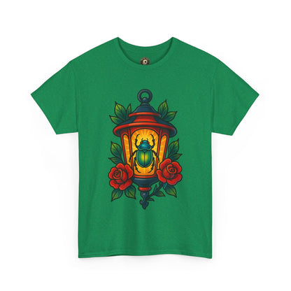 Vintage Lantern Beetle Unisex Heavy Cotton Tee - Eccentric Nature Lover Gift, 90s Aesthetic T-Shirt, Botanical Art Apparel, Summer [...]