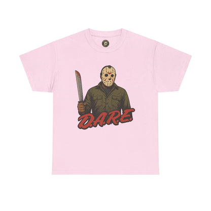 Jason Voorhees D.A.R.E. Parody Shirt – 1980s Horror Meme Tee | Gildan 5000 Slasher Graphic