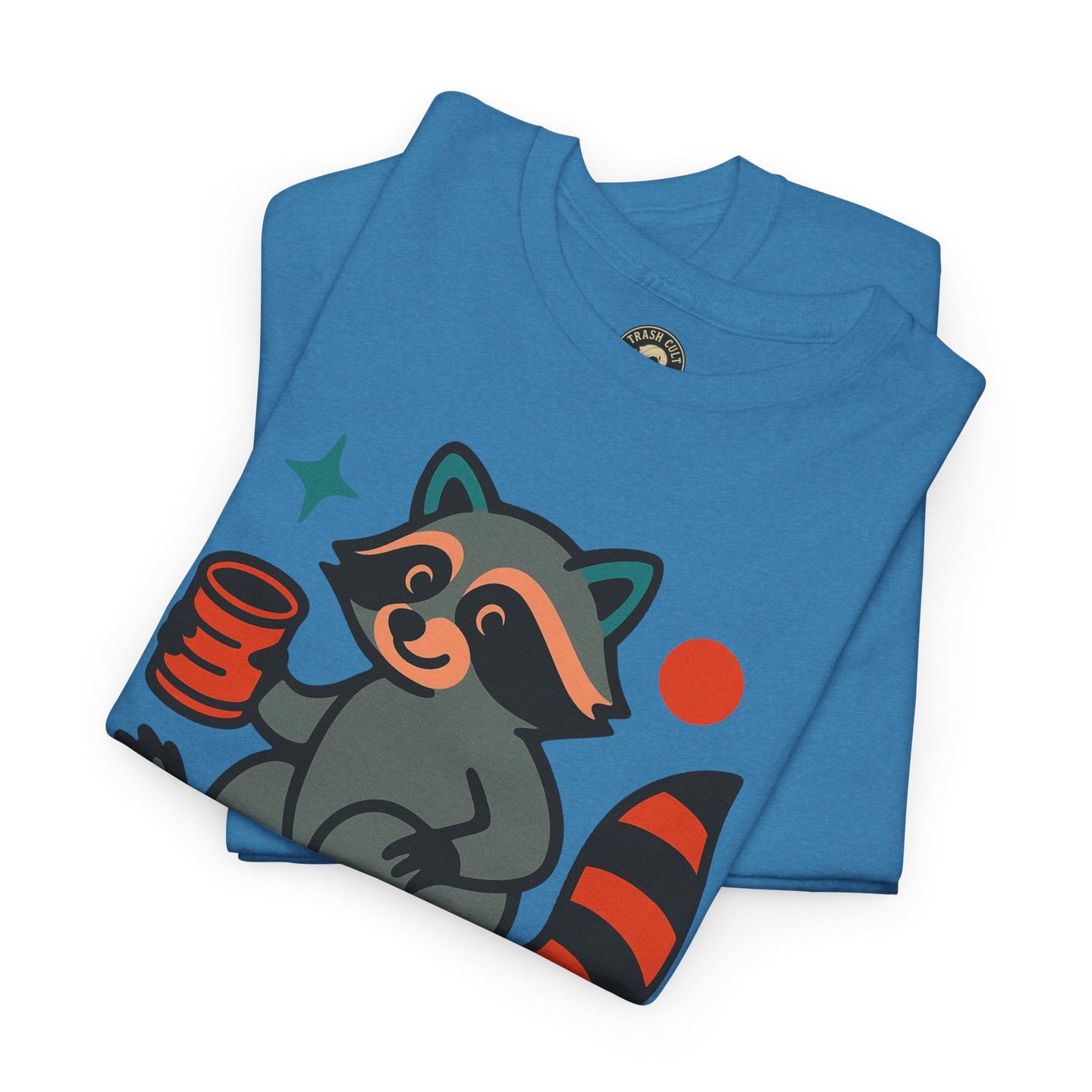 Trash Cult Supply Co. Unisex Heavy Cotton Tee, Eco-Friendly Tee, Gift for Raccoon Lovers, Cute Graphic T-Shirt, Trendy Streetwear, [...]