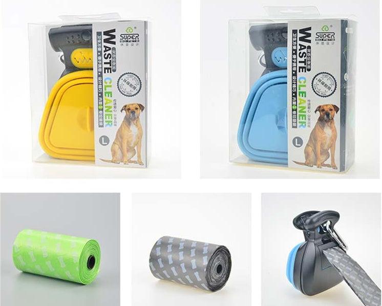 Portable Pet Pooper Scooper with Waste Bags