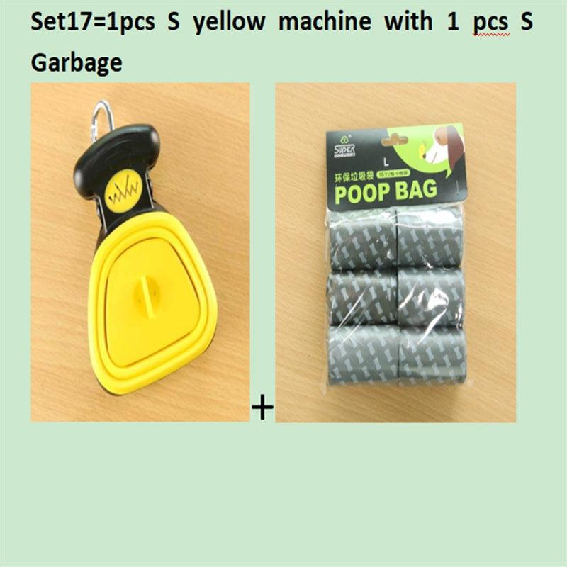Portable Pet Pooper Scooper with Waste Bags