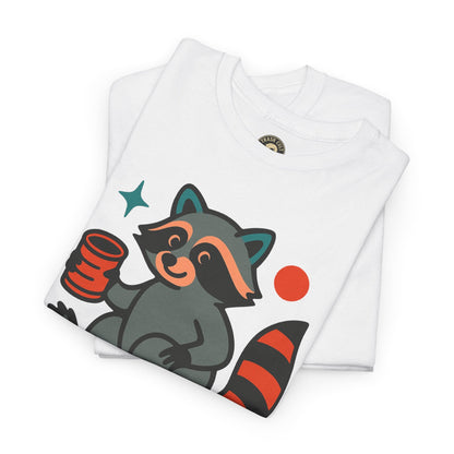 Trash Cult Supply Co. Unisex Heavy Cotton Tee, Eco-Friendly Tee, Gift for Raccoon Lovers, Cute Graphic T-Shirt, Trendy Streetwear, [...]