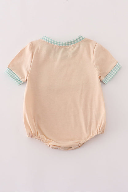 Beige french knot bubble