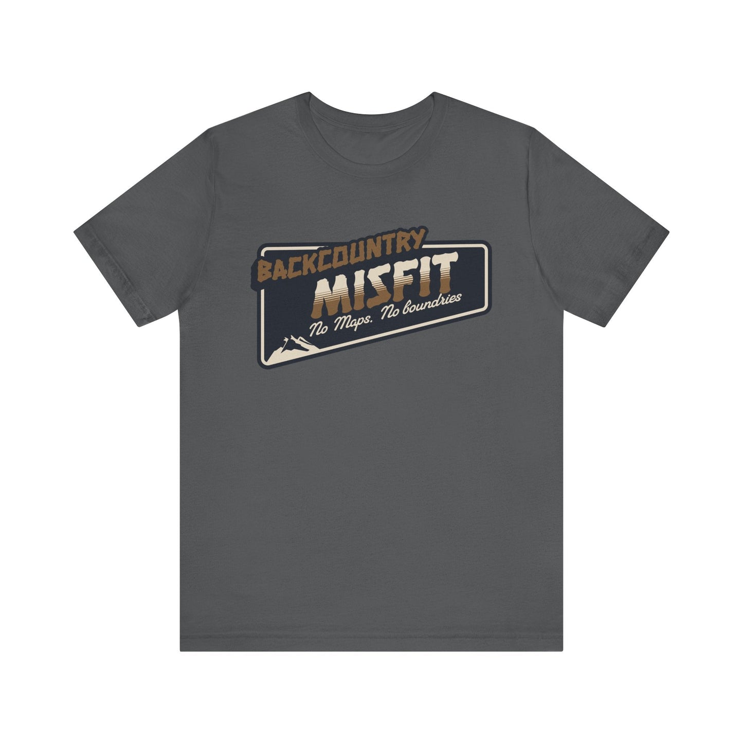 Backcountry Misfit T-Shirt | Rugged Hiking Tee for Trail Rebels & Off-Grid Wanderers