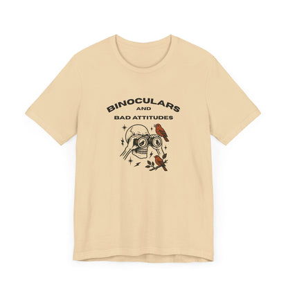 Bird Watching Is Hardcore T-Shirt | Funny Punk Birder Shirt for Misfits & Field Freaks