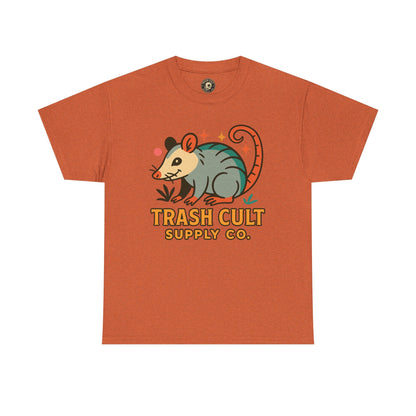 Trash Cult Unisex Cotton Tee, Trendy Apparel, Gift for Nature Lovers, Eco-Friendly Fashion, Unique Graphic Tee, Beach Casual Wear