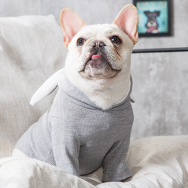 Cute Warm Hooded Dog Clothes