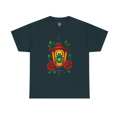 Vintage Lantern Beetle Unisex Heavy Cotton Tee - Eccentric Nature Lover Gift, 90s Aesthetic T-Shirt, Botanical Art Apparel, Summer [...]