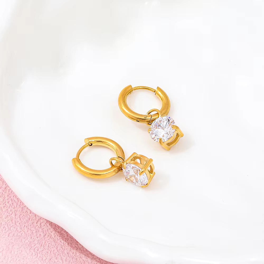 Millie Earrings 18K Gold Non Tarnish Water Resistant