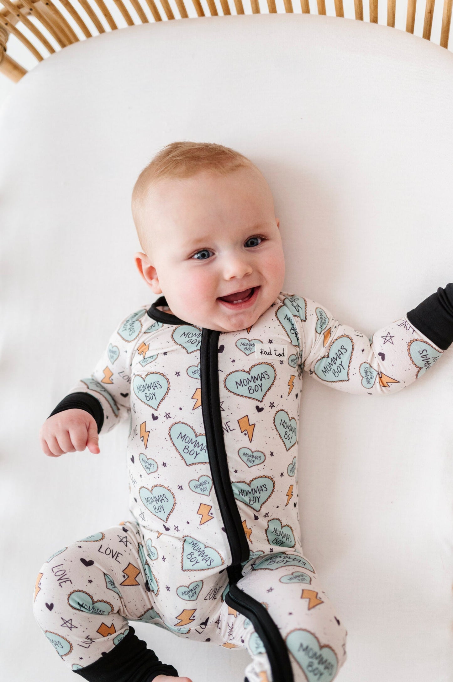 BAMBOO - MOMMAS BOY ONESIE