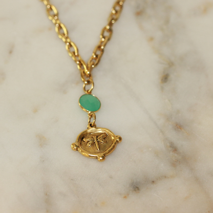 Lennon Dragonfly Necklace