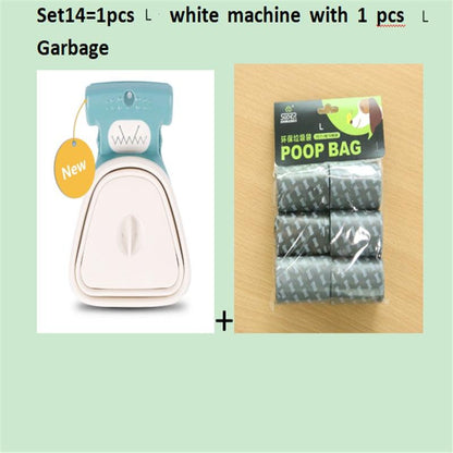 Portable Pet Pooper Scooper with Waste Bags