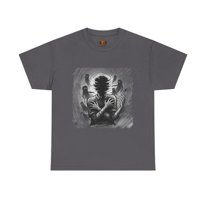 Xian Allen x Trash Cult Shirt – “Don’t Let Them In” | Ghost Spiral Emotional Horror Tee