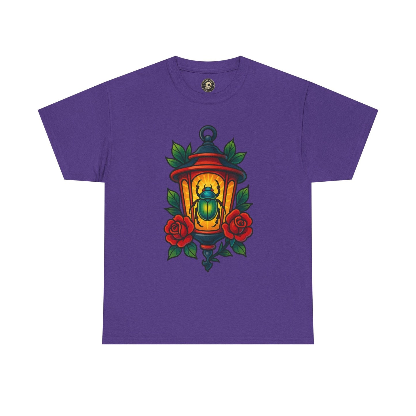 Vintage Lantern Beetle Unisex Heavy Cotton Tee - Eccentric Nature Lover Gift, 90s Aesthetic T-Shirt, Botanical Art Apparel, Summer [...]