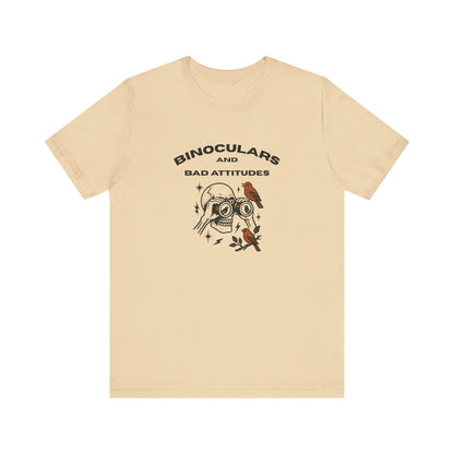 Bird Watching Is Hardcore T-Shirt | Funny Punk Birder Shirt for Misfits & Field Freaks