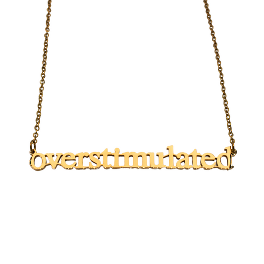 Overstimulated Cutout Necklace