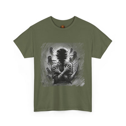 Xian Allen x Trash Cult Shirt – “Don’t Let Them In” | Ghost Spiral Emotional Horror Tee