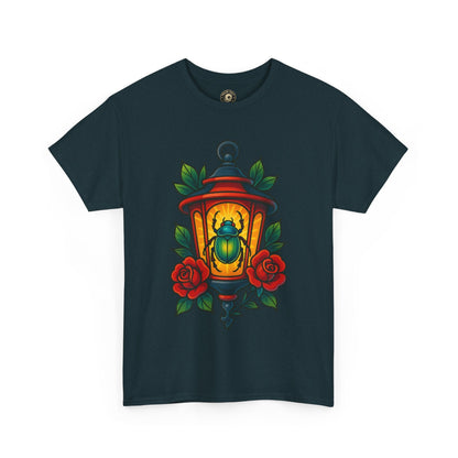Vintage Lantern Beetle Unisex Heavy Cotton Tee - Eccentric Nature Lover Gift, 90s Aesthetic T-Shirt, Botanical Art Apparel, Summer [...]