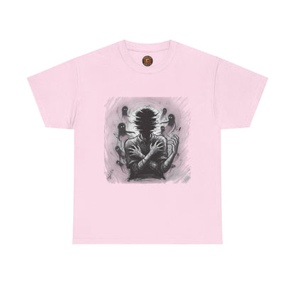 Xian Allen x Trash Cult Shirt – “Don’t Let Them In” | Ghost Spiral Emotional Horror Tee