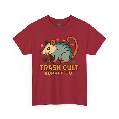 Trash Cult Unisex Cotton Tee, Trendy Apparel, Gift for Nature Lovers, Eco-Friendly Fashion, Unique Graphic Tee, Beach Casual Wear