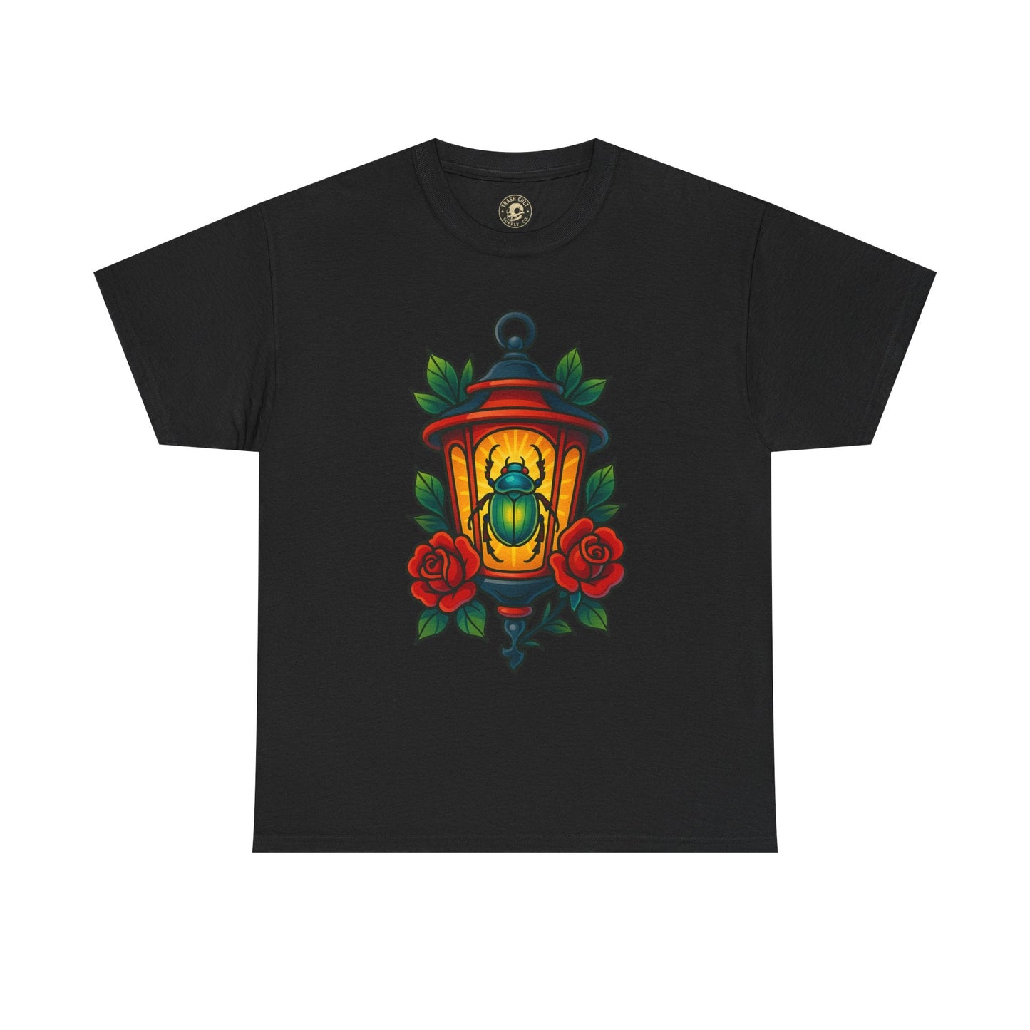 Vintage Lantern Beetle Unisex Heavy Cotton Tee - Eccentric Nature Lover Gift, 90s Aesthetic T-Shirt, Botanical Art Apparel, Summer [...]