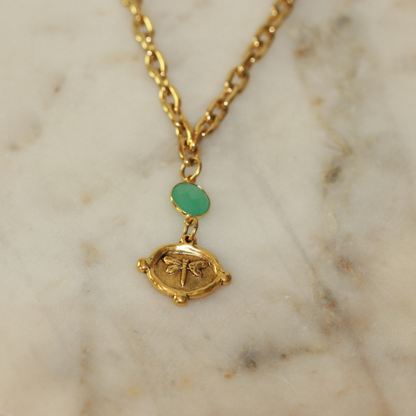 Lennon Dragonfly Necklace