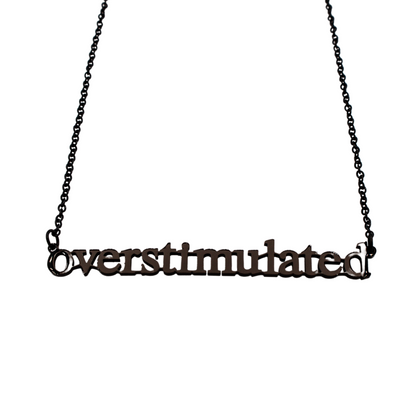 Overstimulated Cutout Necklace