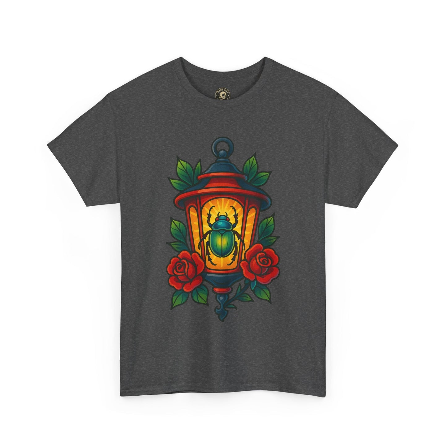 Vintage Lantern Beetle Unisex Heavy Cotton Tee - Eccentric Nature Lover Gift, 90s Aesthetic T-Shirt, Botanical Art Apparel, Summer [...]