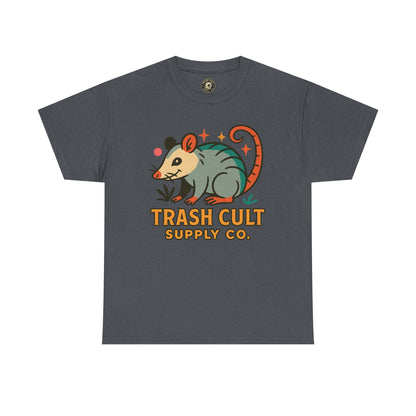 Trash Cult Unisex Cotton Tee, Trendy Apparel, Gift for Nature Lovers, Eco-Friendly Fashion, Unique Graphic Tee, Beach Casual Wear