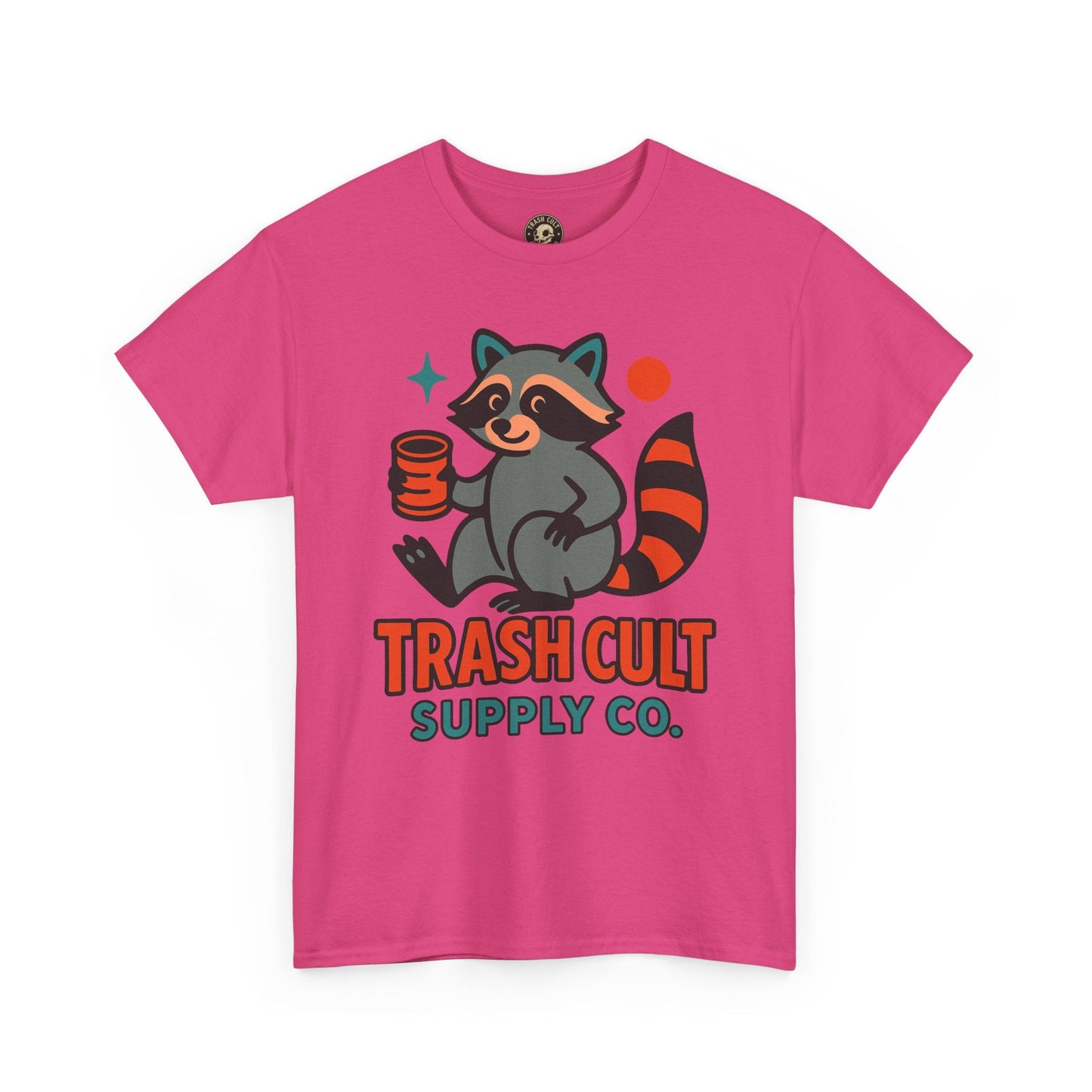 Trash Cult Supply Co. Unisex Heavy Cotton Tee, Eco-Friendly Tee, Gift for Raccoon Lovers, Cute Graphic T-Shirt, Trendy Streetwear, [...]