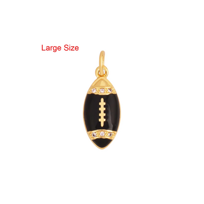 Game Day Football Charms